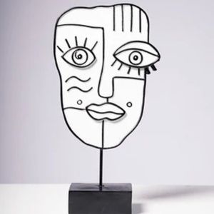 New 14" Inspired Mask Sculpture